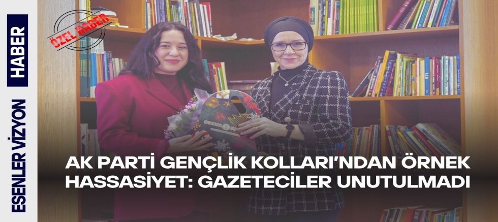 AK Parti Gençlik Kolları’ndan Örnek Hassasiyet: Gazeteciler Unutulmadı