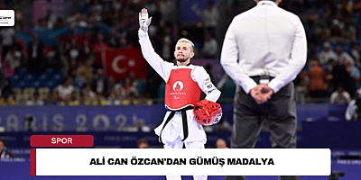 Ali Can Özcan'dan gümüş madalya