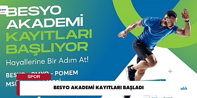 BESYO Akademi Kayıtları Başladı 