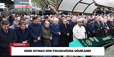 Cemil Kıymaz Son Yolculuğuna Uğurlandı