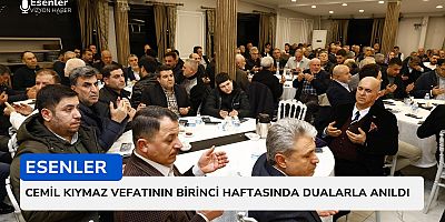 Cemil Kıymaz, Vefatının Birinci Haftasında Dualarla Anıldı