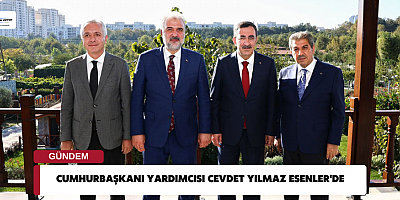 Cumhurbaşkanı Yardımcısı Cevdet Yılmaz Esenler'de 