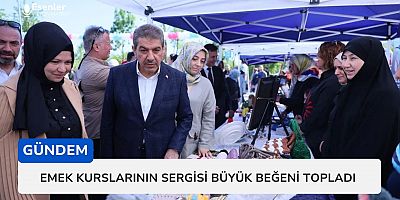 EMEK Kurslarının Sergisi Büyük Beğeni Topladı 