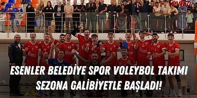 Esenler Belediye Spor Voleybol Takımı Sezona Galibiyetle Başladı!