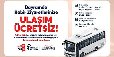 Esenler Belediyesi’nden Bayramda Anlamlı Hizmet: Kabir Ziyaretlerine Ücretsiz Ulaşım
