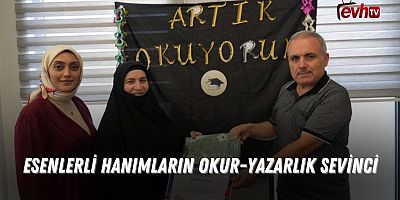 Esenlerli Hanımların Okur - Yazarlık Sevinci 
