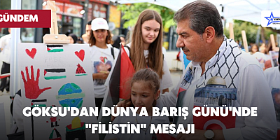 GÖKSU'DAN DÜNYA BARIŞ GÜNÜ'NDE 