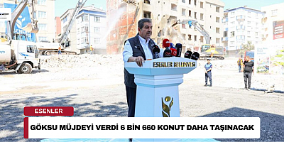 Göksu Müjdeyi Verdi 6 Bin 660 Konut Daha Taşınacak 