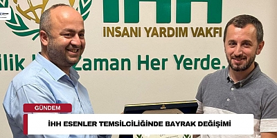 İHH Esenler Temsilciliğinde Bayrak Değişimi