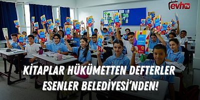 Kitaplar Hükümetten Defteler Esenler Belediyesi'nden!
