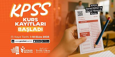 KPSS Adaylarına Esenler Belediyesi’nden Kurs Desteği