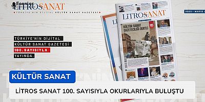 Litros Sanat 100. Sayısıyla Okurlarıyla Buluştu