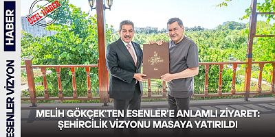 Melih Gökçek'ten Esenler'e Anlamlı Ziyaret: Şehircilik Vizyonu Masaya Yatırıldı