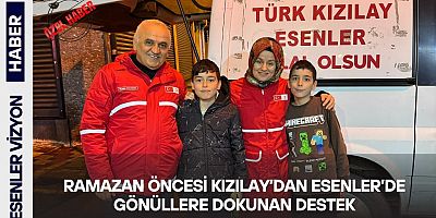 Ramazan Öncesi Kızılay’dan Esenler’de Gönüllere Dokunan Destek
