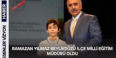      Ramazan Yılmaz Beylikdüzü İlçe Milli Eğitim Müdürü Oldu