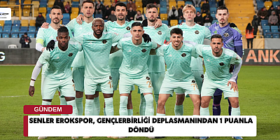 senler Erokspor, Gençlerbirliği Deplasmanından 1 Puanla Döndü