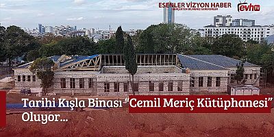 Tarihi Kışla Binası “Cemil Meriç Kütüphanesi” Oluyor...