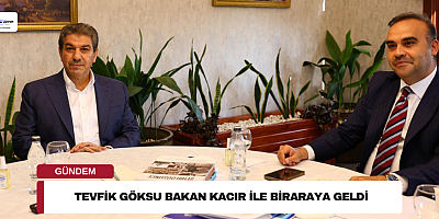 Tevfik Göksu Bakan Kacır İle Biraraya Geldi