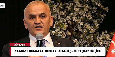 Yılmaz Kocakaya, Kızılay Esenler Şube Başkanı Seçildi!