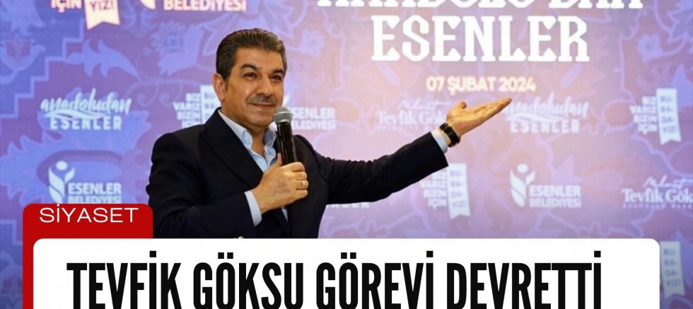 Tevfik Göksu Görevi Devretti 